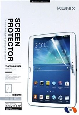 Konix 61881175063 Displayschutzfolie für Samsung Galaxy Tab 3 (10 Zoll) von Konix