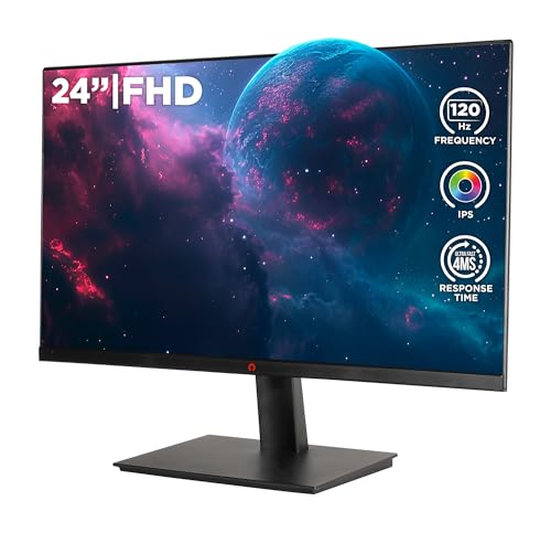 Konix Gaming-Monitor Nebula 24“ PC, PS5, Switch 2, Xbox - Full HD-Auflösung 1.080 px - 120 Hz - 4 ms - FreeSync - HDMI 2.0 - DisplayPort - IPS-Panel von Konix