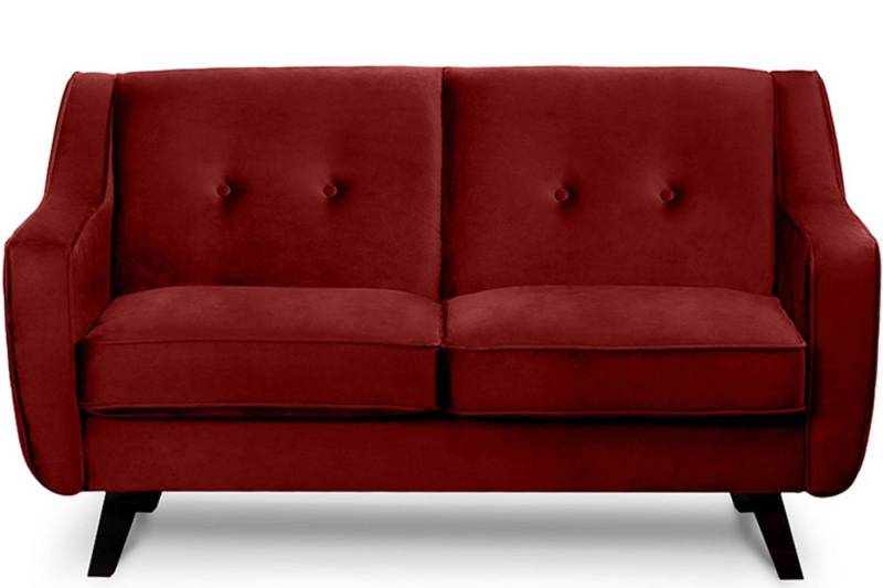 KONSIMO® 2-Sitzer TERSO elegant Zwei-Personen, in elegantem Stil, mit Steppung auf der Rückenlehne von KONSIMO®
