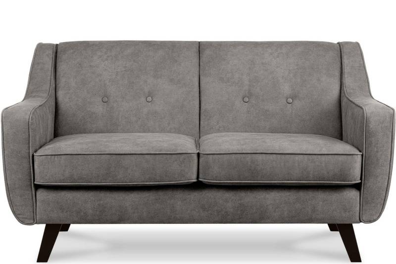 KONSIMO® 2-Sitzer TERSO elegant Zwei-Personen, in elegantem Stil, mit Steppung auf der Rückenlehne von KONSIMO®
