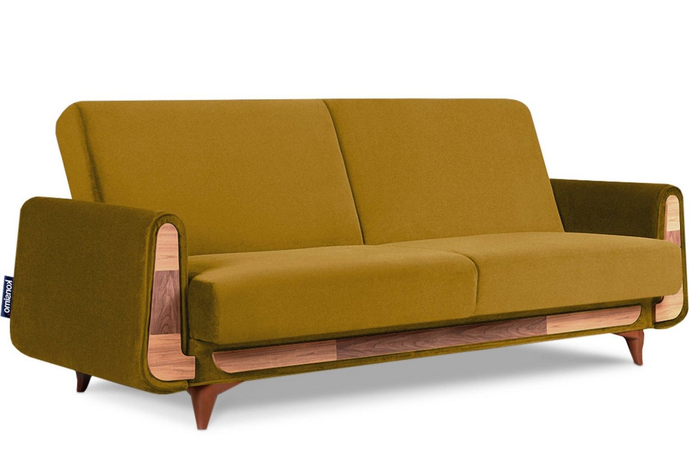 Konsimo 3-Sitzer, GUSTAVO, Sofa mit Schlaffunktion, hergestellt in der EU von Konsimo