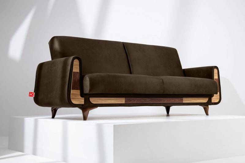 KONSIMO® 3-Sitzer, GUSTAVO, Sofa mit Schlaffunktion, hergestellt in der EU von KONSIMO®