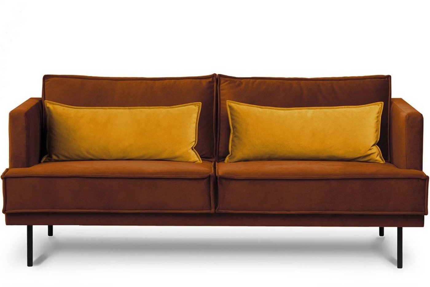 Konsimo 3-Sitzer GANZO Sofa 3-Personen, Wohnzimmersofa, mit Zierkissen, Loft-Stil von Konsimo