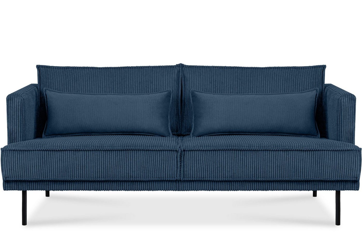 Konsimo 3-Sitzer GANZO Sofa 3-Personen, Wohnzimmersofa, mit Zierkissen, Loft-Stil von Konsimo