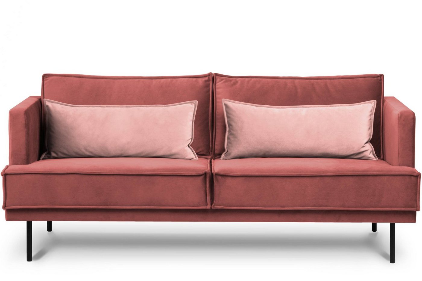 Konsimo 3-Sitzer GANZO Sofa 3-Personen, Wohnzimmersofa, mit Zierkissen, Loft-Stil von Konsimo