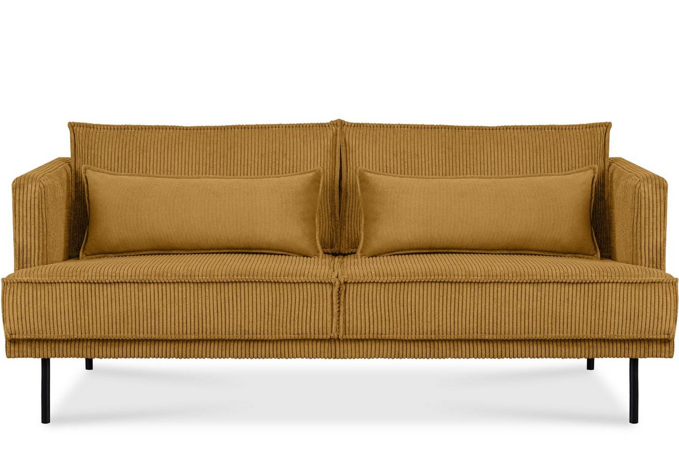 Konsimo 3-Sitzer GANZO Sofa 3-Personen, Wohnzimmersofa, mit Zierkissen, Loft-Stil von Konsimo