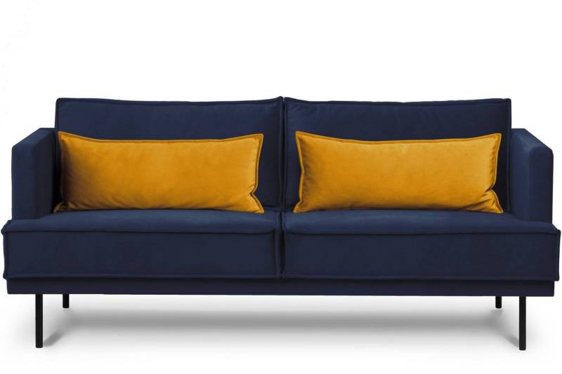 Konsimo 3-Sitzer GANZO Sofa 3-Personen, Wohnzimmersofa, mit Zierkissen, Loft-Stil von Konsimo