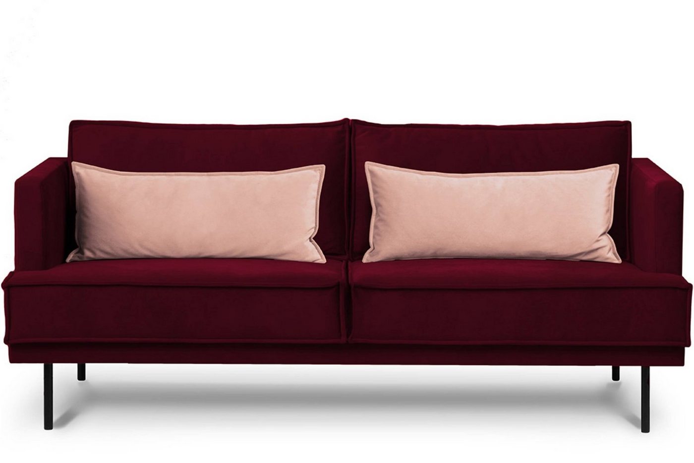 Konsimo 3-Sitzer GANZO Sofa 3-Personen, Wohnzimmersofa, mit Zierkissen, Loft-Stil von Konsimo