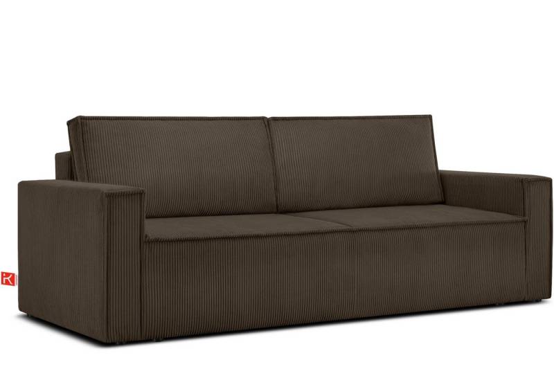 KONSIMO® 3-Sitzer NAPI, hergestellt in der EU, mit Schlaffunktion, Modern von KONSIMO®