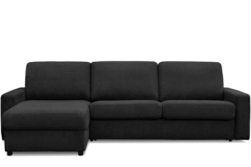 KONSIMO Ecksofa MENTO Ecksofa links/rechts, zeitloses Design,Dauerschlaf-Funktion mit Unterfederung und Matratze von KONSIMO