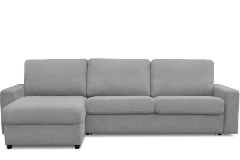 Konsimo Ecksofa MENTO Ecksofa links/rechts, zeitloses Design, Dauerschlaf-Funktion mit Unterfederung und Matratze von Konsimo