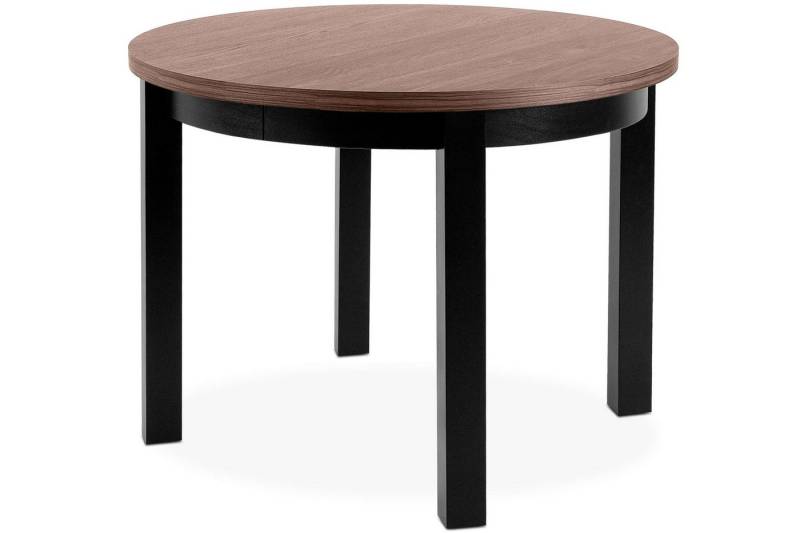 KONSIMO® Esstisch BALTE Ausziehbar Rund Esstisch, hergestellt in der EU, Loft&Industrial Stil, ausziehbar bis 180cm von KONSIMO®