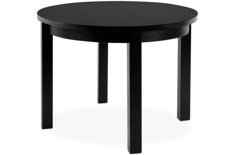 KONSIMO® Esstisch BALTE Ausziehbar Rund Esstisch, hergestellt in der EU, Loft&Industrial Stil, ausziehbar bis 180cm von KONSIMO®