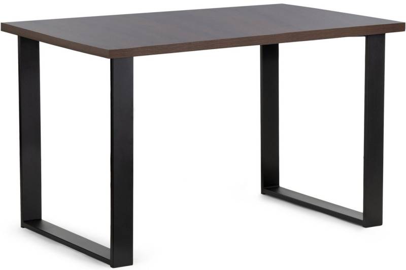 KONSIMO® Esstisch CETO Esszimmertisch Küchentisch 125x80cm, rechteckig, Loft-Stil von KONSIMO®