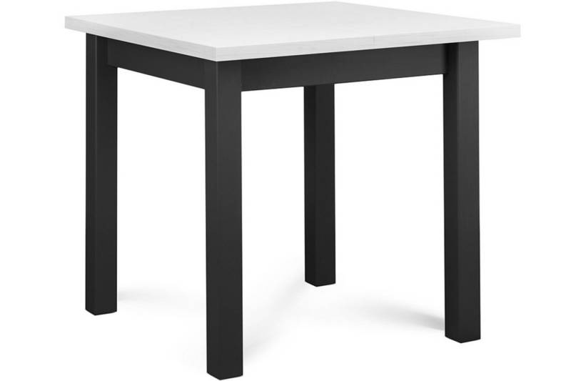 KONSIMO® Esstisch SALUTO Esszimmertisch Küchentisch 80x80cm, ausziehbar bis 110cm, quadratisch von KONSIMO®