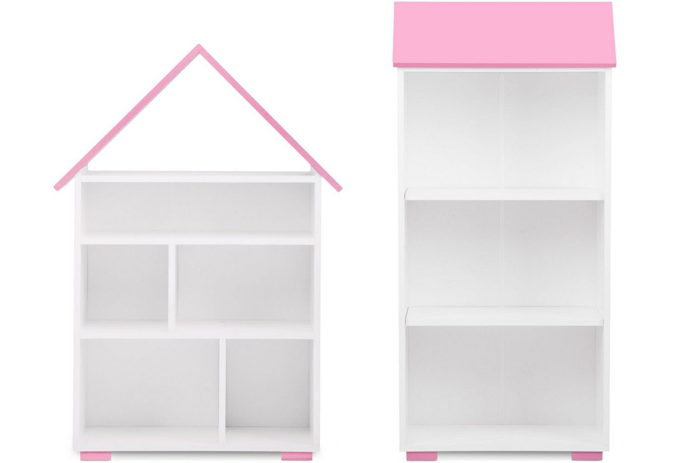 Konsimo Jugendzimmer-Set Regal-Set (2tlg) PABIS, Möbel für Kinderzimmer, Hausform von Konsimo