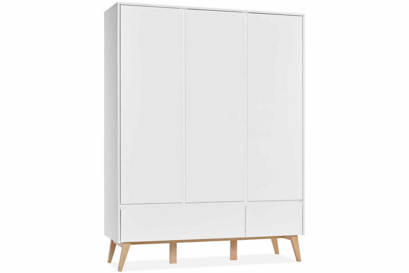 KONSIMO Kinderkleiderschrank DAMBI Drehtürenschrank, hergestellt in der EU, Soft-Close-Funktion, mit 5 Einlegeböden, mit 2 Schubladen, 3-türig KONSIMO Kinderkleiderschrank DAMBI Drehtürenschrank, hergestellt in der EU, Soft-Close-Funktion, mit 5 Einlegeböden, mit 2 Schubladen, 3-türig von KONSIMO