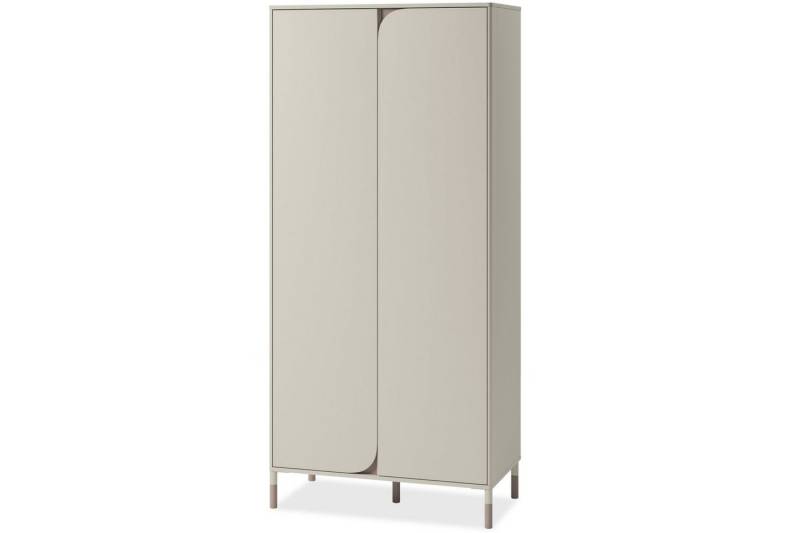 Konsimo Kleiderschrank CATTA Schrank Breite 90 cm, jugendliche Garderobe, Push-to-Open-Mechanismus von Konsimo