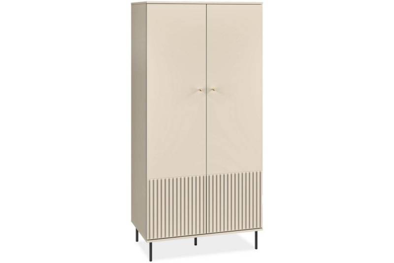 KONSIMO® Kleiderschrank DROMA Kleiderschrank hergestellt in der EU, Elegant, Kleiderschrank mit Stange von KONSIMO®