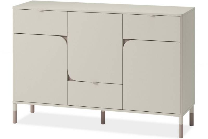 KONSIMO® Kommode CATTA Kommode, Breite 130 cm, minimalistischer Stil von KONSIMO®