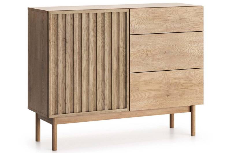 KONSIMO® Kommode HARMA Kombikommode, hergestellt in der EU, Loft-Stil, Push-to-Open, Füße 20 cm, mit Schubladen KONSIMO® Kommode HARMA Kombikommode, hergestellt in der EU, Loft-Stil, Push-to-Open, Füße 20 cm, mit Schubladen von KONSIMO®