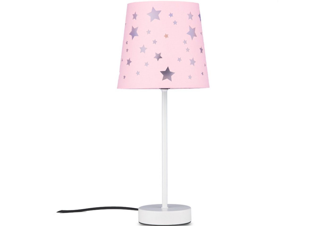 Konsimo Nachttischlampe TATI Kinderlampe Tischlampe Schreibtischlampe, ohne Leuchtmittel, E14 von Konsimo