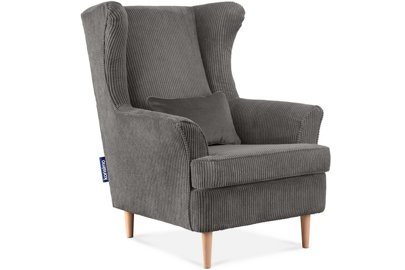 KONSIMO® Ohrensessel STRALIS Sessel, zeitloses Design KONSIMO® Ohrensessel STRALIS Sessel, zeitloses Design von KONSIMO®