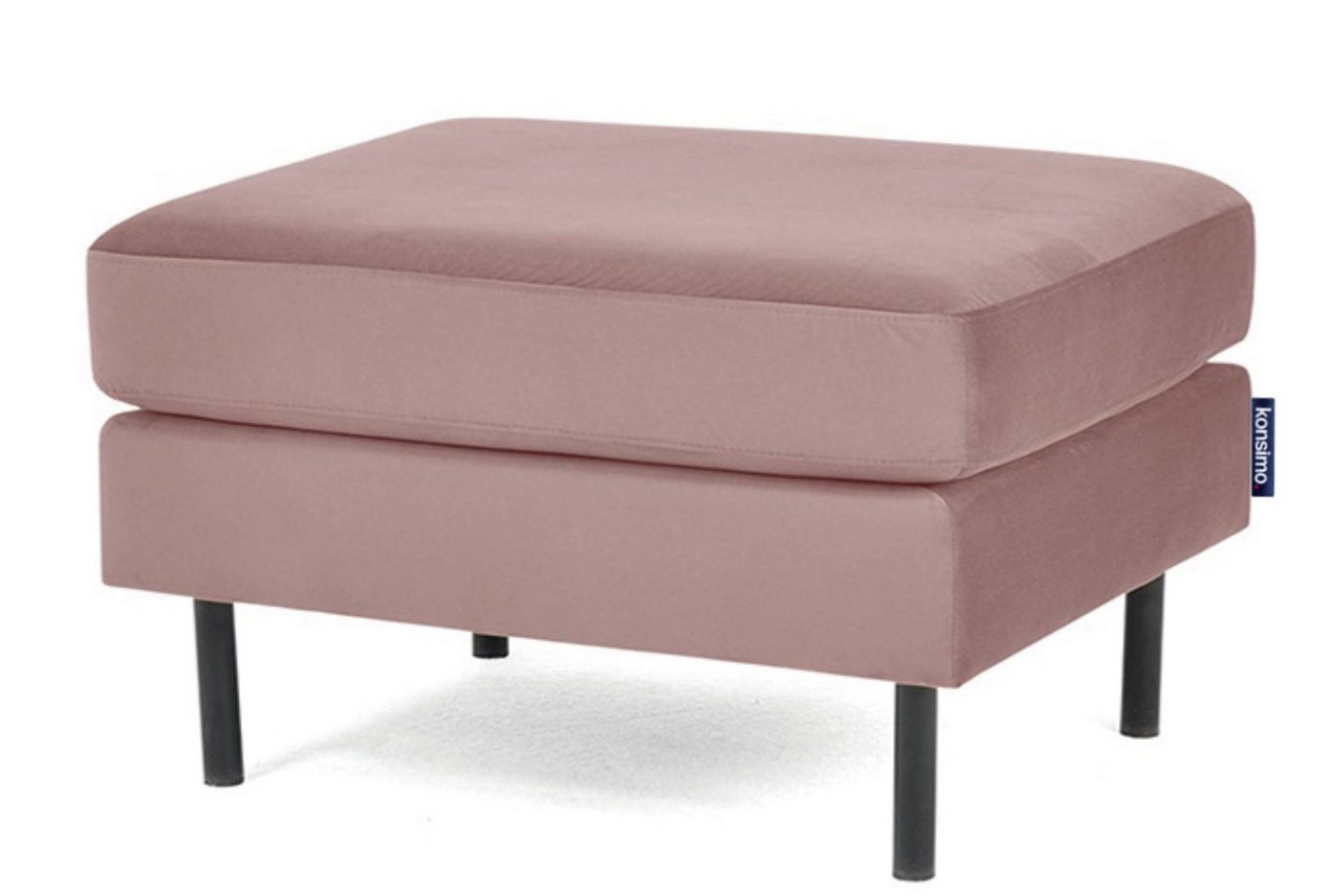 KONSIMO Polsterhocker TOZZI Sitzhocker Pouffe, hohe Beine, universelles Design KONSIMO Polsterhocker TOZZI Sitzhocker Pouffe, hohe Beine, universelles Design von KONSIMO