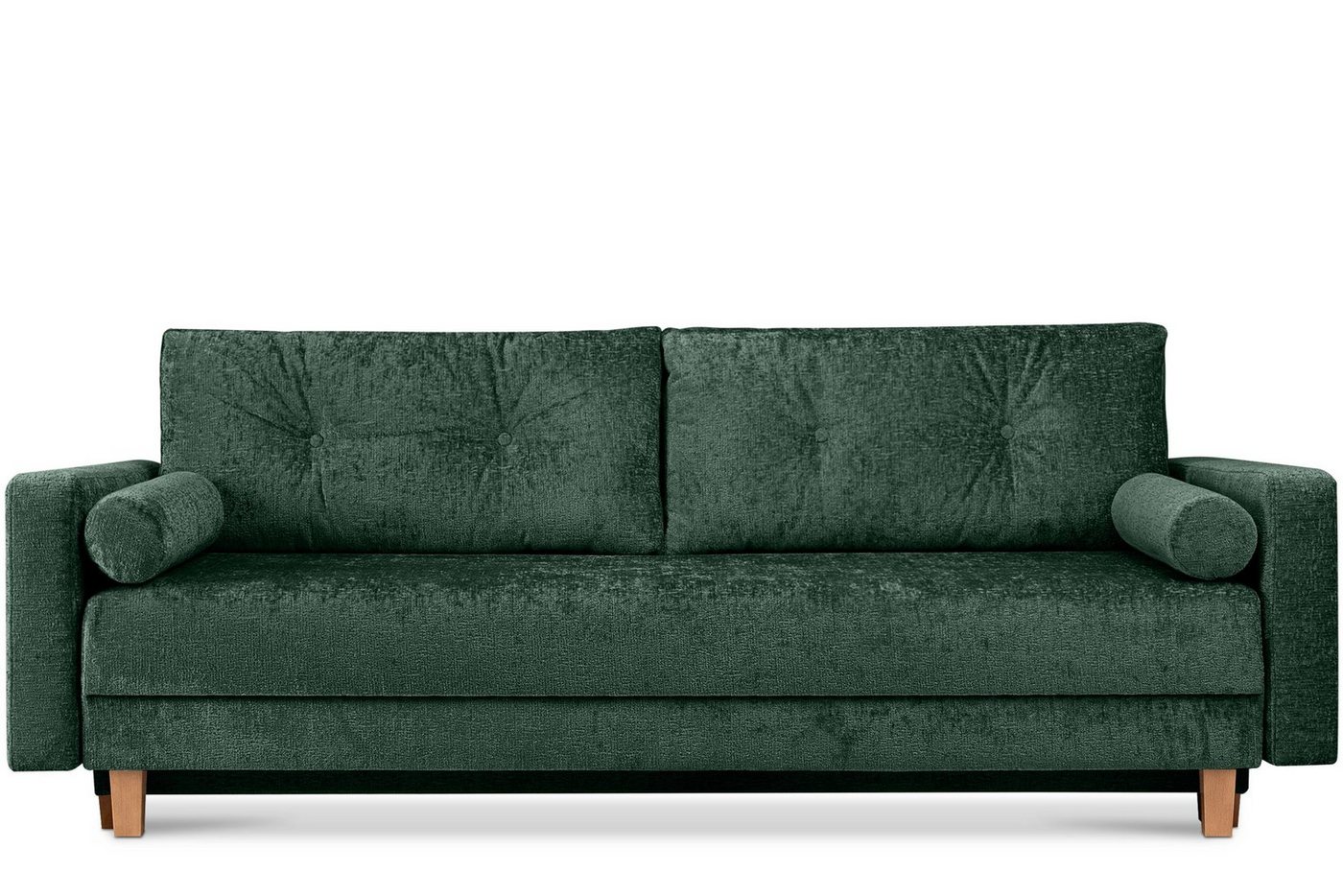 Konsimo Schlafsofa ERISO Sofa 3-Personen, Liegfläche 196x150 cm, Chenille-Oberstoff, mit Schlaffunktion von Konsimo