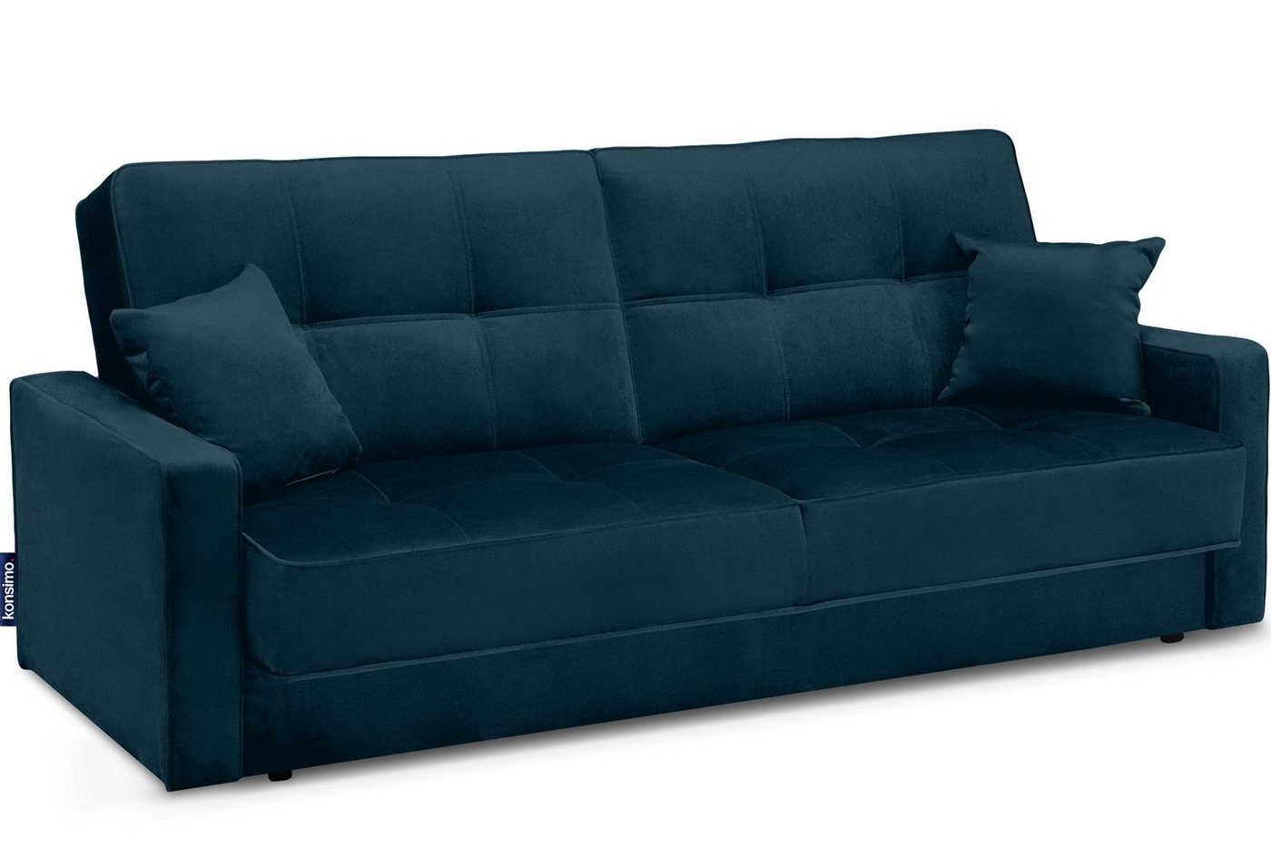 Konsimo Schlafsofa ORIO Sofa 3 Personen, Liegefläche: 219x90cm, mit Wellenunterfederung, mit Schlaffunktion von Konsimo