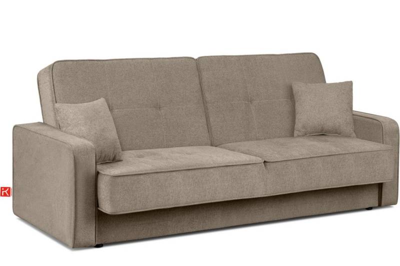 KONSIMO Schlafsofa ORIO Sofa 3 Personen, Liegefläche: 219x90cm, mit Wellenunterfederung, mit Schlaffunktion von KONSIMO