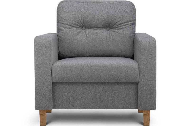 KONSIMO Sessel ERISO, mit Armlehnen, Massivholzbeine, angenehmer Stoff zum Anfassen KONSIMO Sessel ERISO, mit Armlehnen, Massivholzbeine, angenehmer Stoff zum Anfassen von KONSIMO