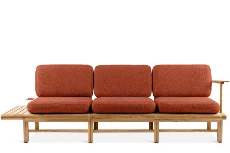 KONSIMO® Sofa ATREDA Gartensofa 3-Sitzer, hergestellt in der EU, handgefertigt von KONSIMO®