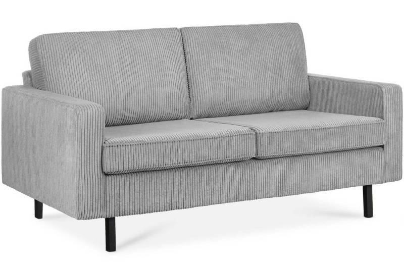 KONSIMO 3-Sitzer INVIA Einzelsofa, Polsterung aus hochwertigem Schaumstoff,in Pet Friendly Cord-Stoff von KONSIMO