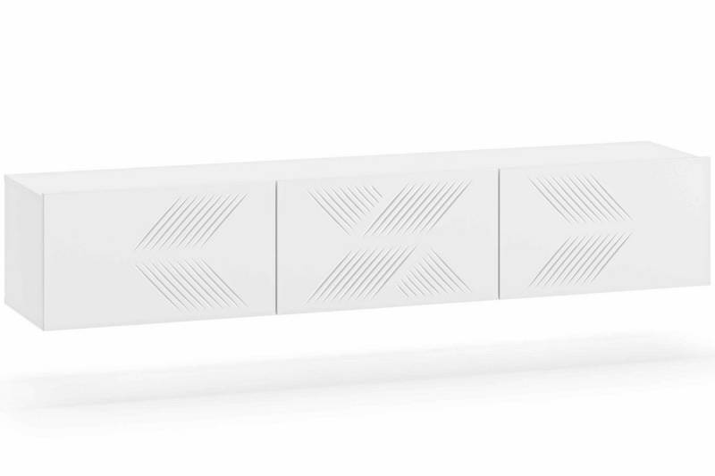 KONSIMO® TV-Schrank NEBRO TV-Hängeschrank, hergestellt in der EU, nach unten öffnende Flügeltüren, Soft-Close-Funktion, Wandmontage von KONSIMO®