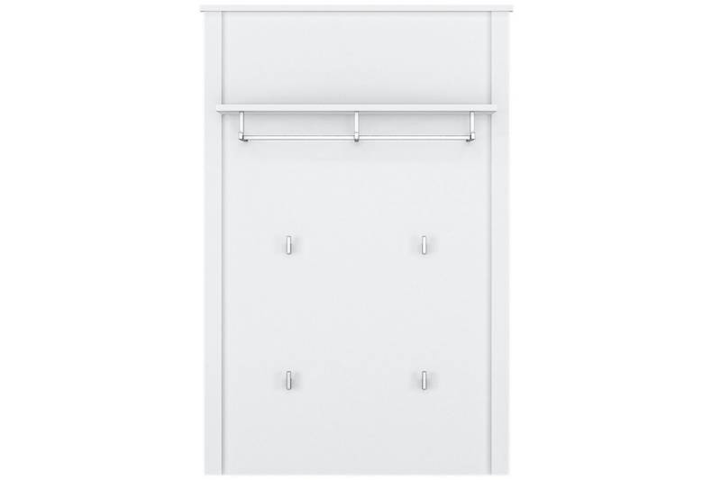 Konsimo Wandgarderobe FARGE Wandregal Garderobenhaken Garderobenpaneele, zeitloses Design, funktionell und vielseitig, passt zu jedem Stil von Konsimo