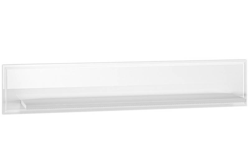 KONSIMO® Wandregal ISORIA Wandregal, hergestellt in der EU, 120 cm, Weißglanz von KONSIMO®
