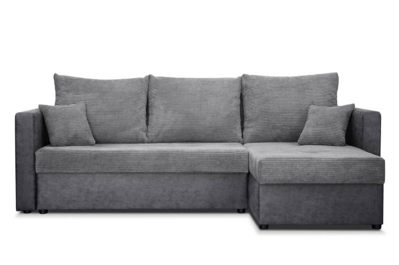 Konstanta Möbelhaus Ecksofa ER 1 UD 223cm x140 m, mit Bettfunktion und Bettkasten, Federkern von Konstanta Möbelhaus