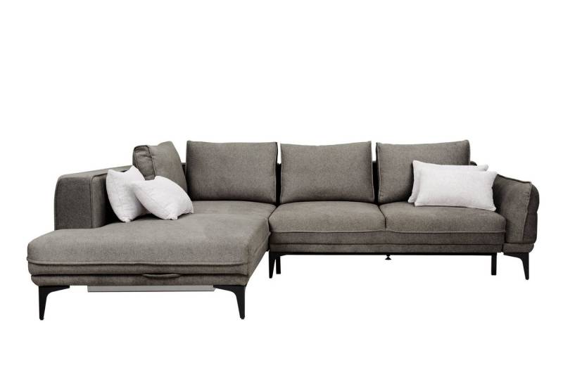 Konstanta Möbelhaus Ecksofa Rom Links, mit Bettfunktion und Bettkasten von Konstanta Möbelhaus