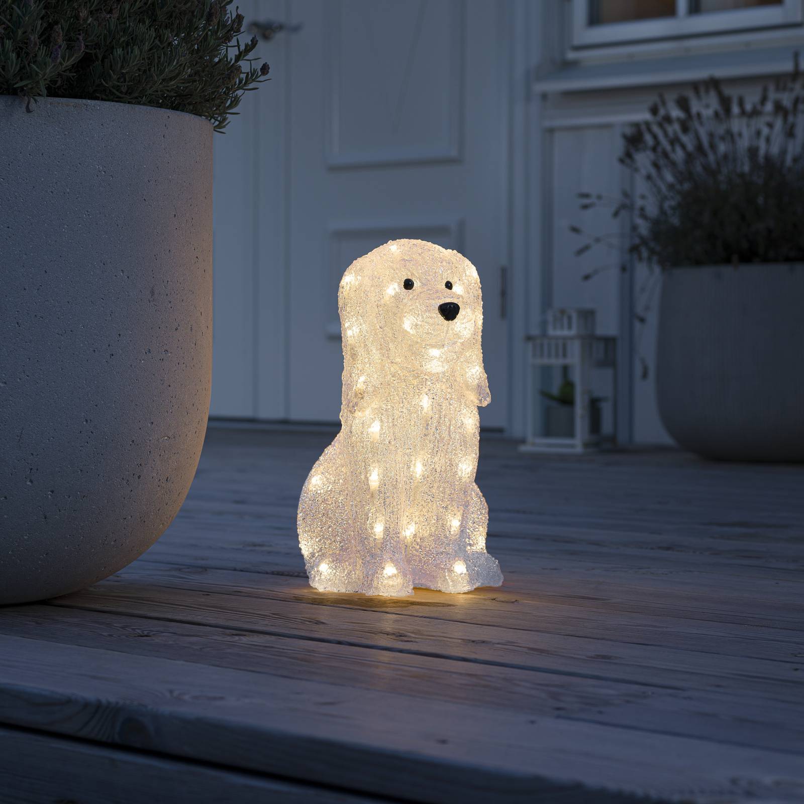 LED-Leuchtfigur Hund von Konstsmide Season