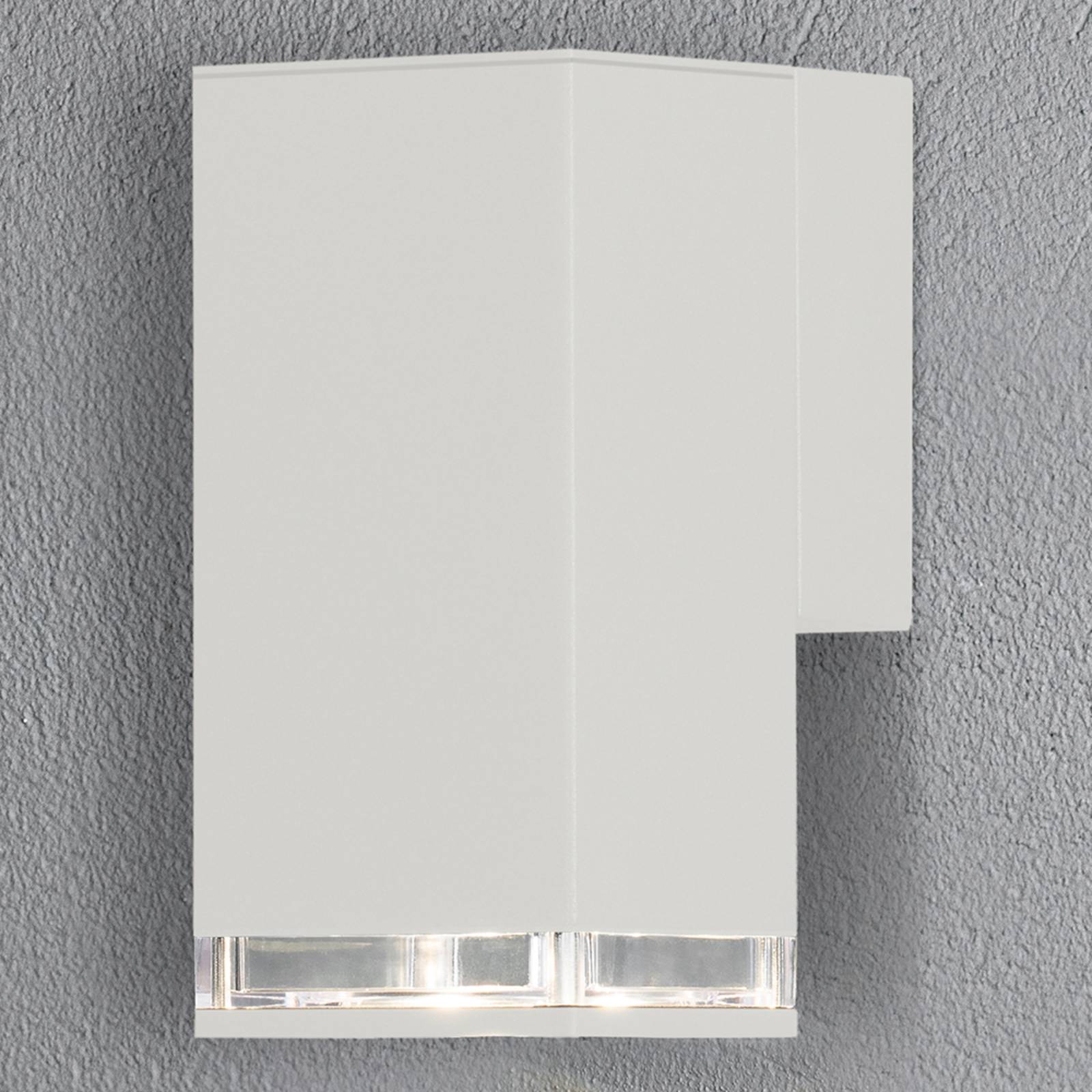 Außenwandleuchte Pollux Downlight 16,5cm, weiß von Konstsmide