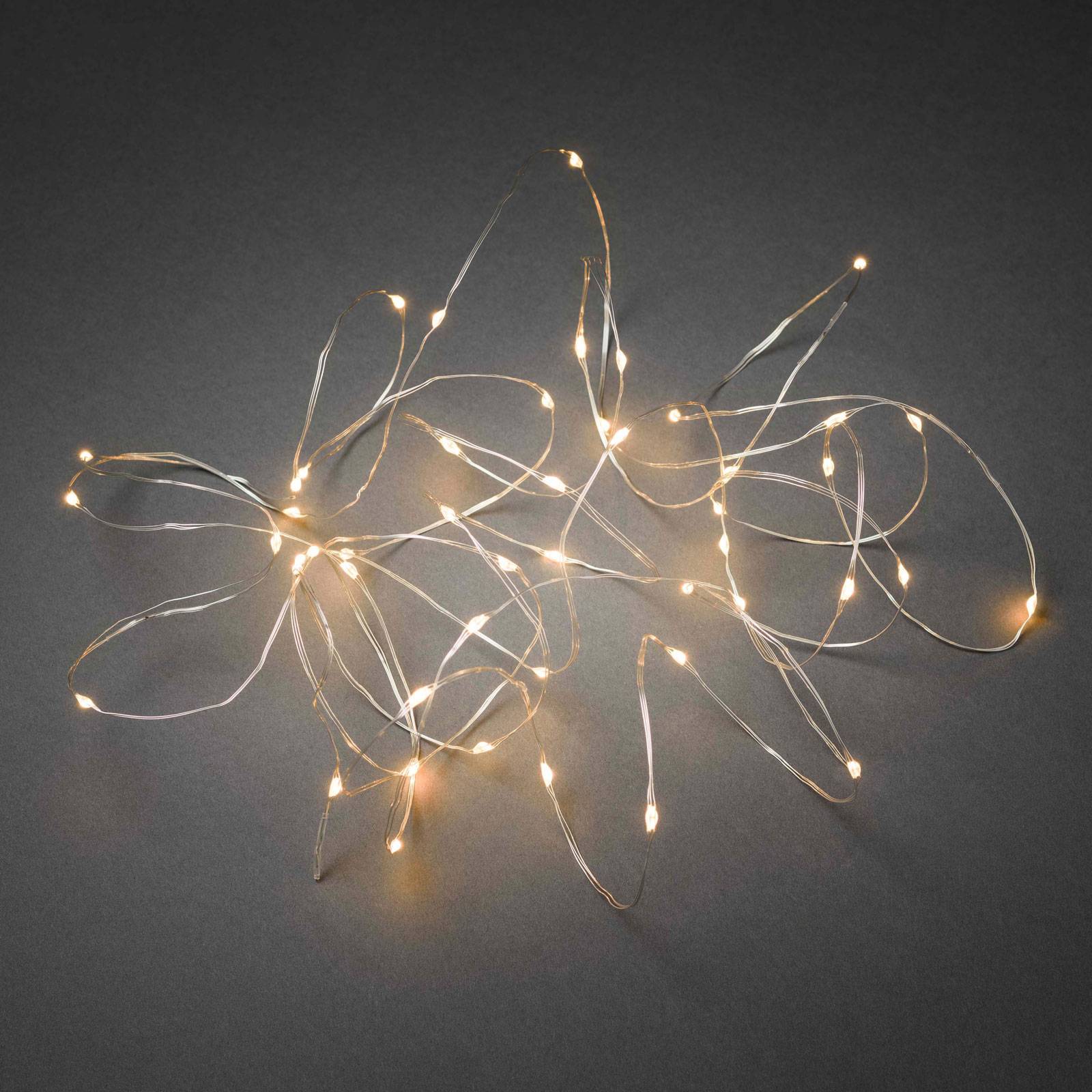 LED-Lichterkette Tropfen, app-steuerbar, 100fl von Konstsmide Christmas