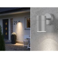 2er-Set Aluminium Downlight Wandleuchten MODENA grau, GU10, Höhe 13 cm, IP44 2er-Set Aluminium Downlight Wandleuchten MODENA grau, GU10, Höhe 13 cm, IP44 von Konstsmide