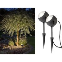 2er-Set LED-Erdspießstrahler Gartenstrahler LECCE 40cm Alu, schwenkbar, 4W, IP44 2er-Set LED-Erdspießstrahler Gartenstrahler LECCE 40cm Alu, schwenkbar, 4W, IP44 von Konstsmide