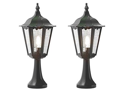 2er-Set grüne Sockelleuchten FIRENZE, E27, Aluminium, Höhe 55 cm; KONSTSMIDE 7214-600 2er-Set grüne Sockelleuchten FIRENZE, E27, Aluminium, Höhe 55 cm; KONSTSMIDE 7214-600 von Konstsmide