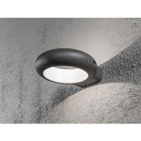 Konstsmide - Außenwandleuchte rovigo, anthrazit, 5 Watt hp-led, 350 Lumen, 3000K Konstsmide - Außenwandleuchte rovigo, anthrazit, 5 Watt hp-led, 350 Lumen, 3000K von Konstsmide