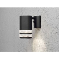 Konstsmide - Design Außenwandleuchte modena Downlight, Höhe 15,5cm, Schwarz von Konstsmide