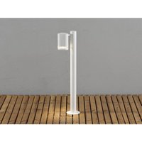 Konstsmide - Design Wegeleuchte modena aus Aluminium, Downlight Höhe 70cm, Weiß von Konstsmide