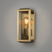 Gebraucht] Konstsmide Außenwandlampe Carpi messing Breite 12,5 cm Lampe Leuchte Spot Licht von Konstsmide
