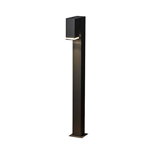 Gnosjö Konstsmide Wegeleuchte POLLUX Aluminium Schwarz, Höhe 100cm von Konstsmide